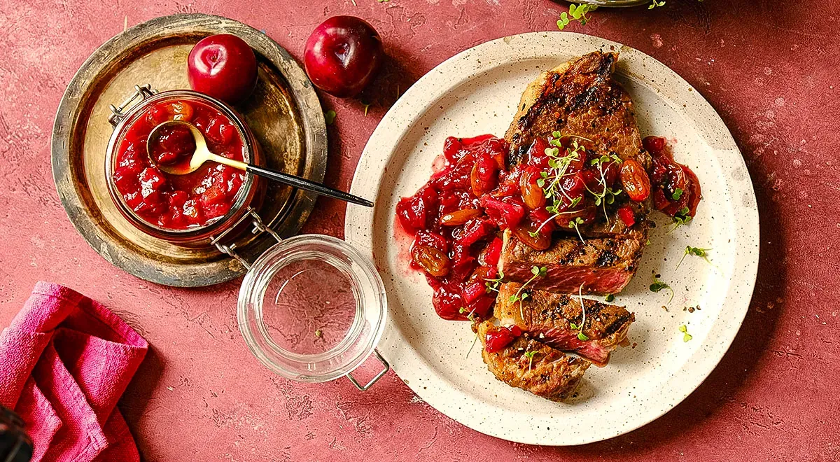 Сливово-имбирный чатни