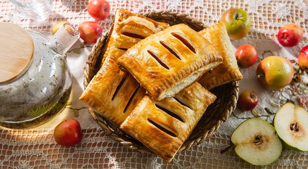 Слойки с повидлом