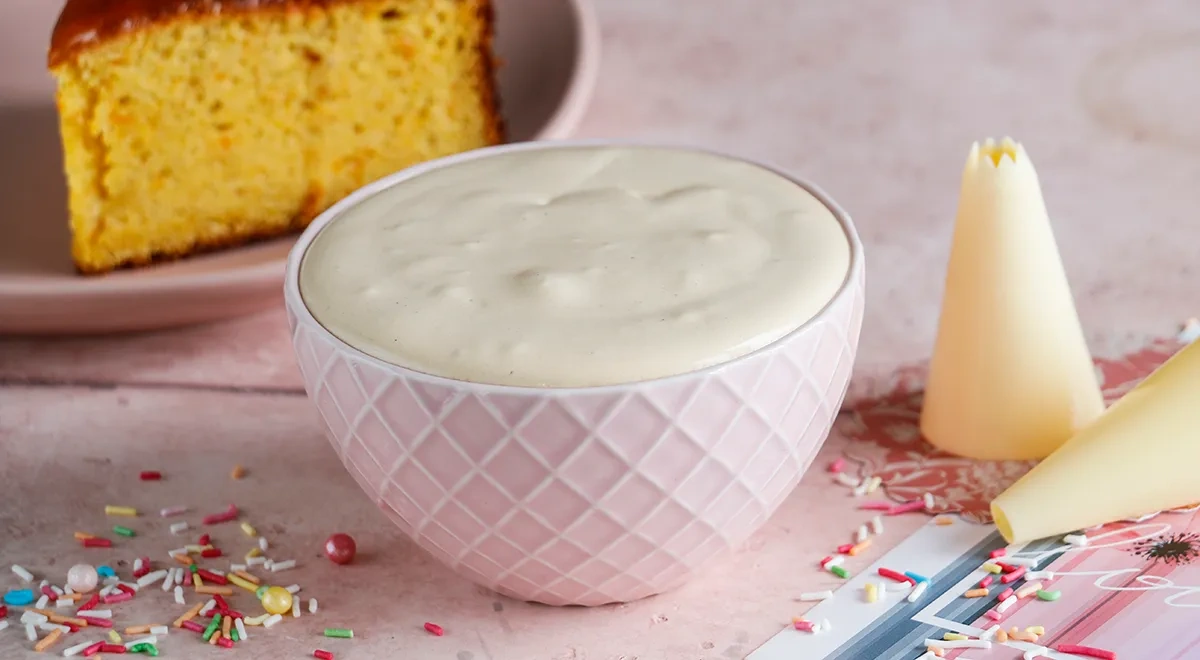 Сметанный крем с вареной сгущенкой