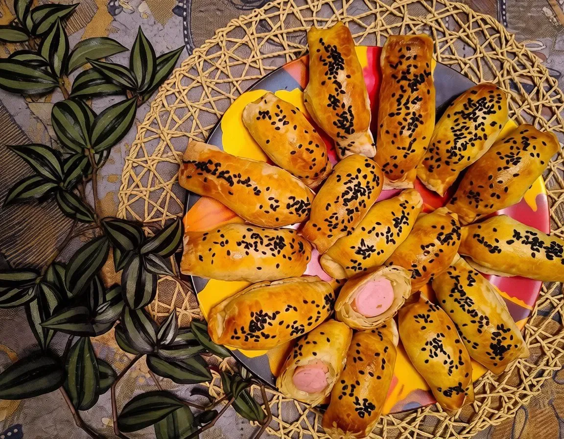 Сосиски в золотых пижамах