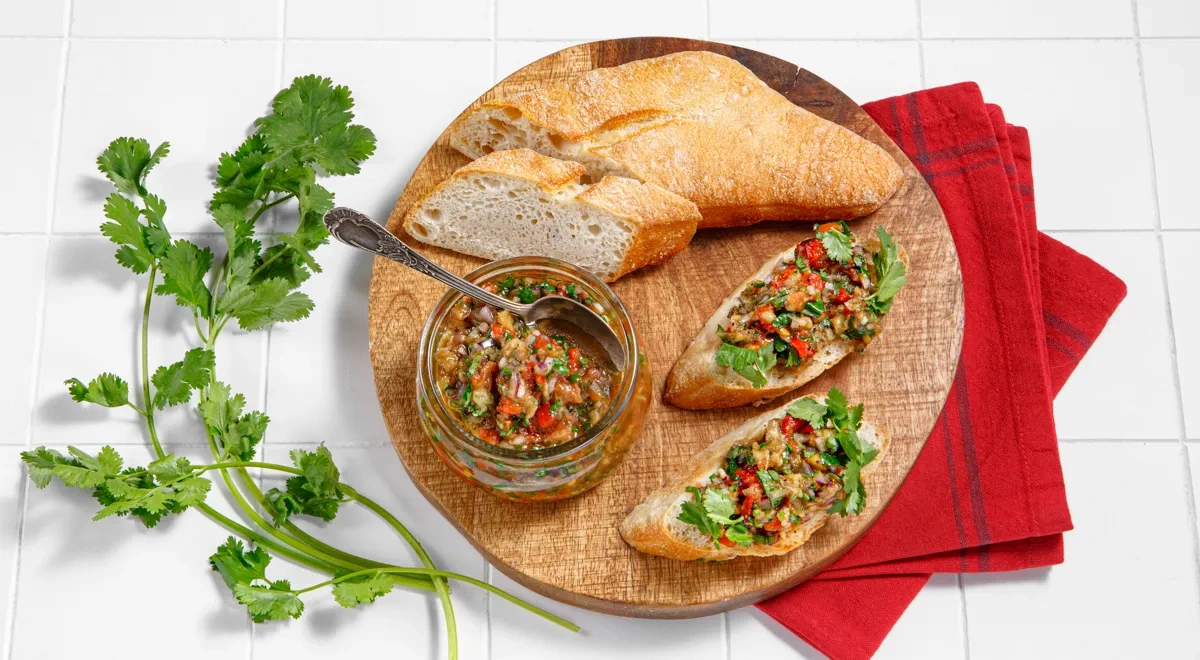 Соус из баклажанов