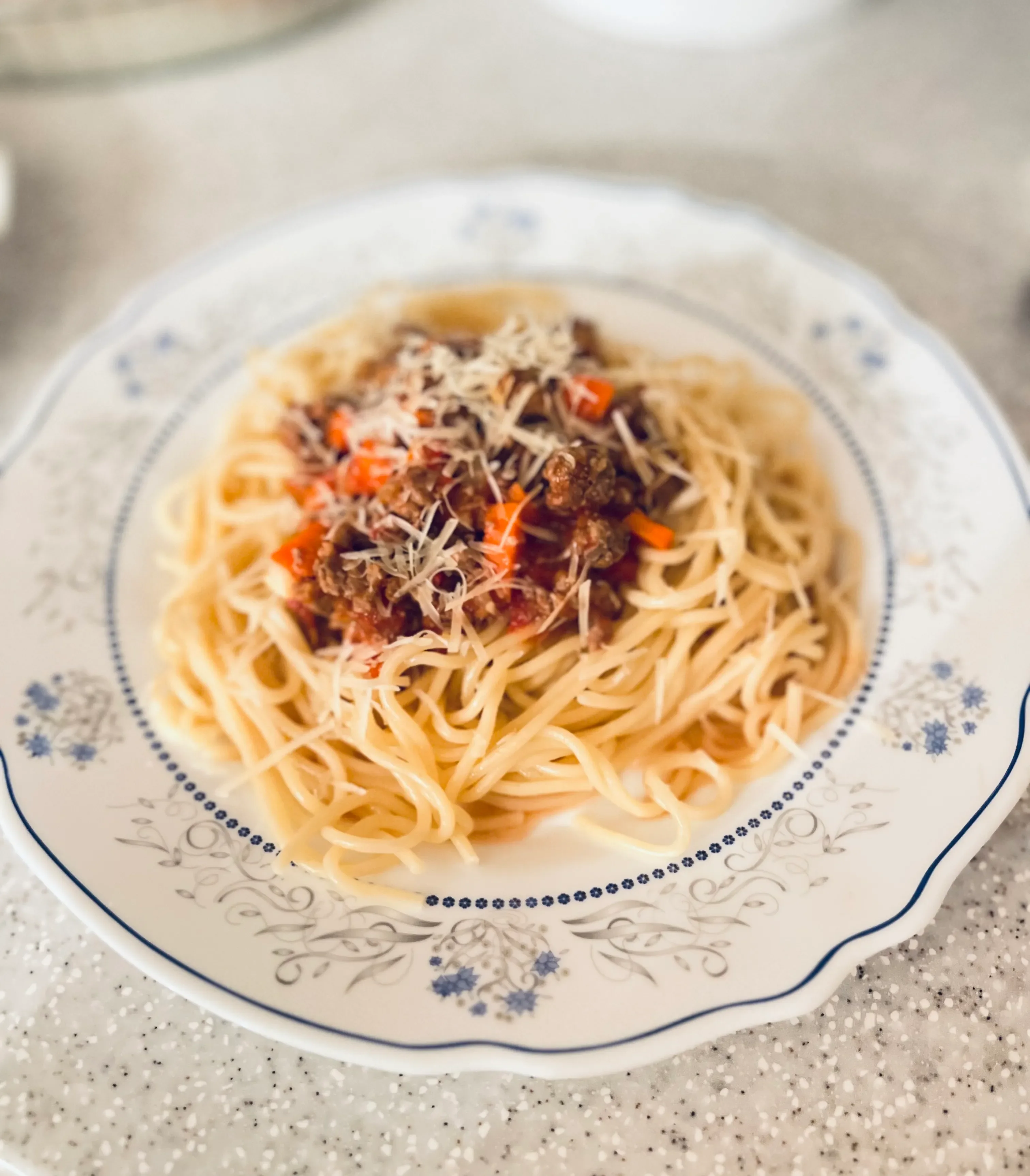 «Болоньезе» с цельнозерновыми спагетти