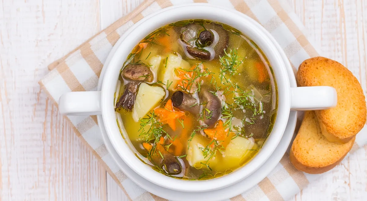 Суп из опят