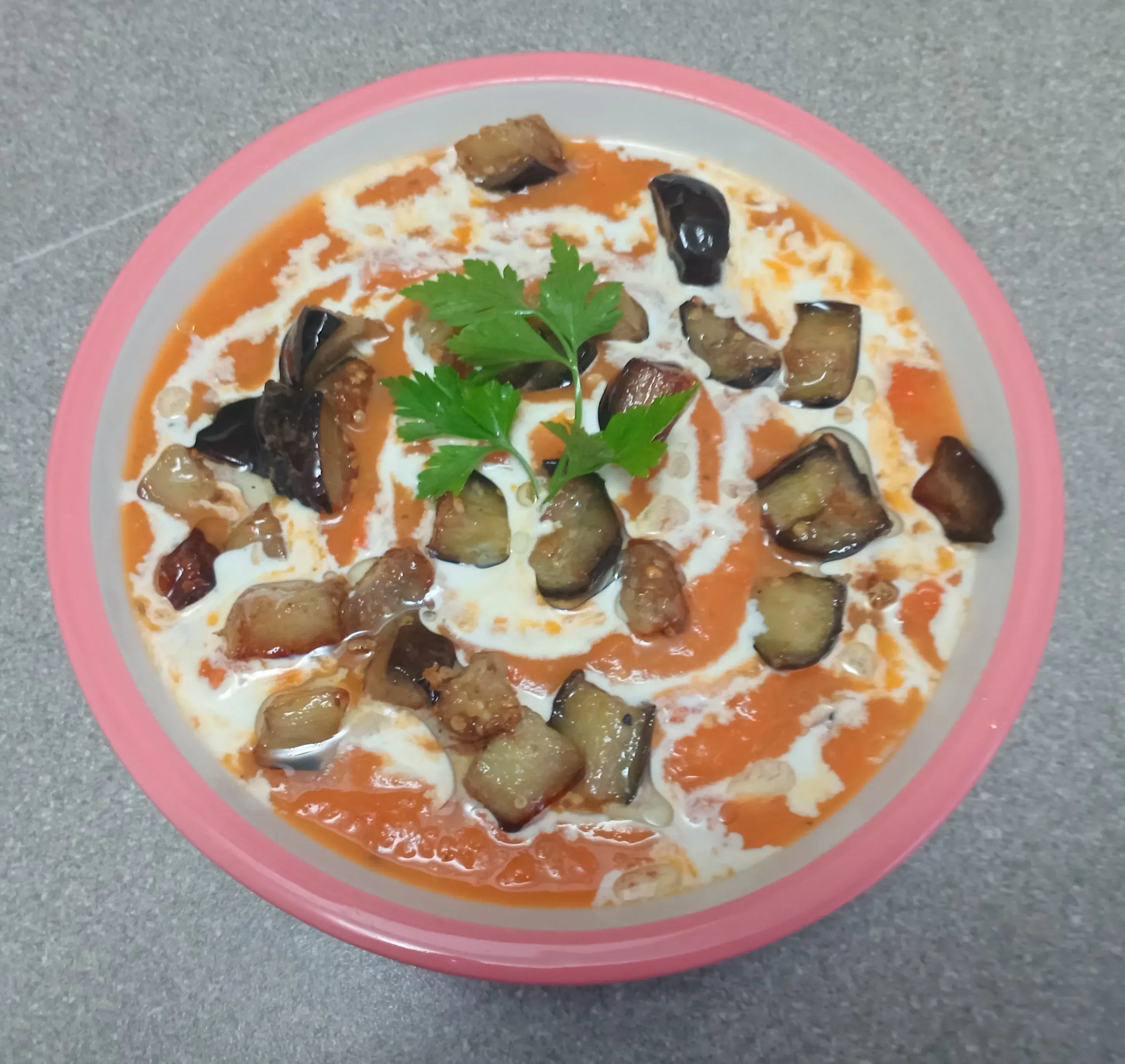 Суп из запеченных осенних овощей