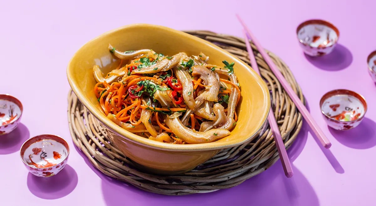 Свиные ушки по-корейски