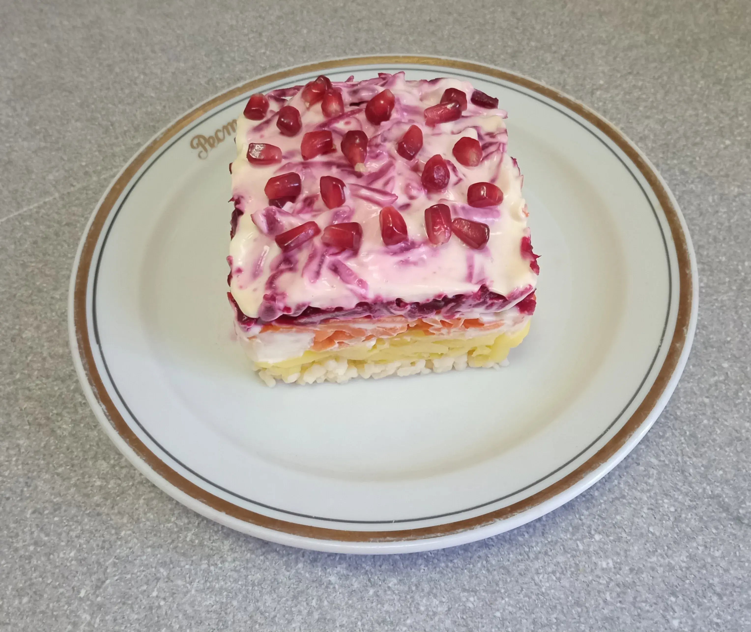 Сыр под шубой