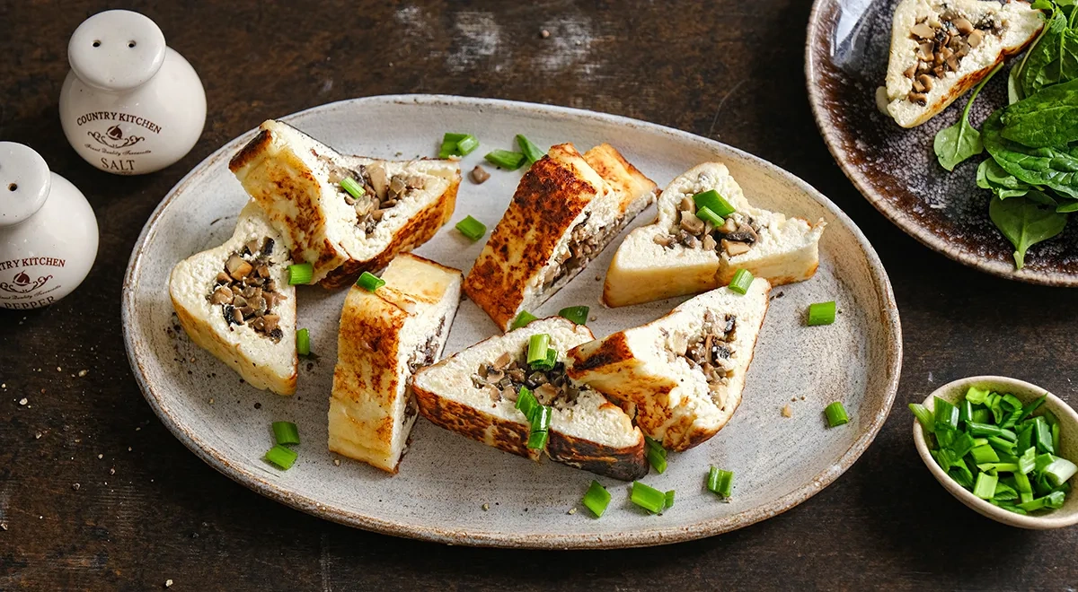 Сырники с грибами