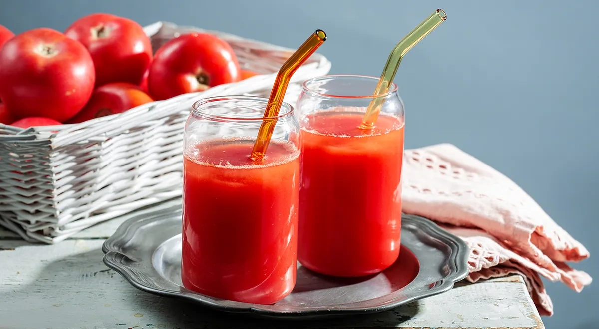 Томатный сок без сахара