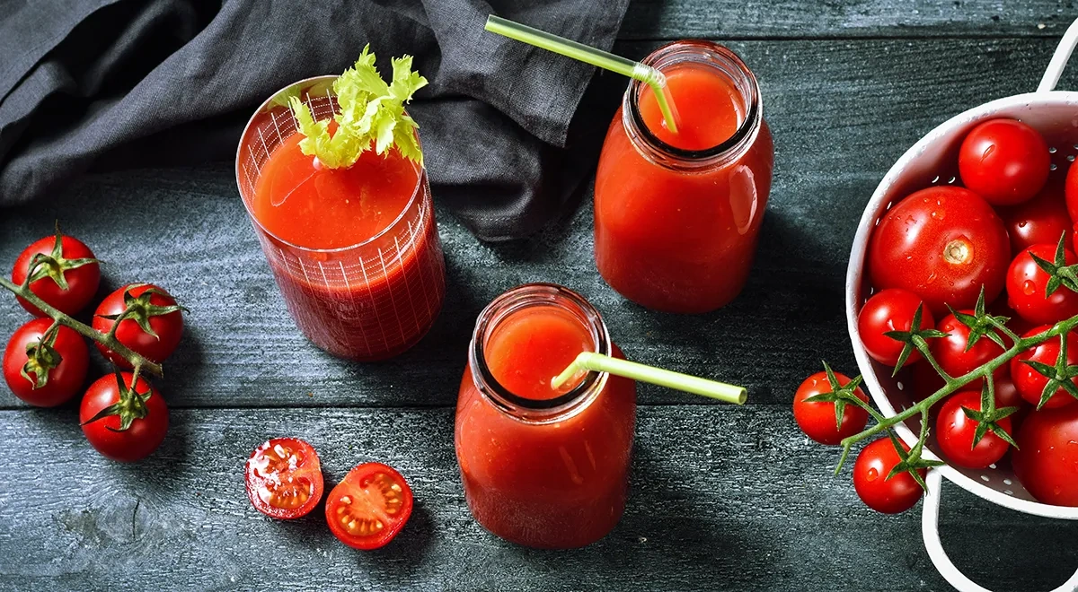 Томатный сок без стерилизации