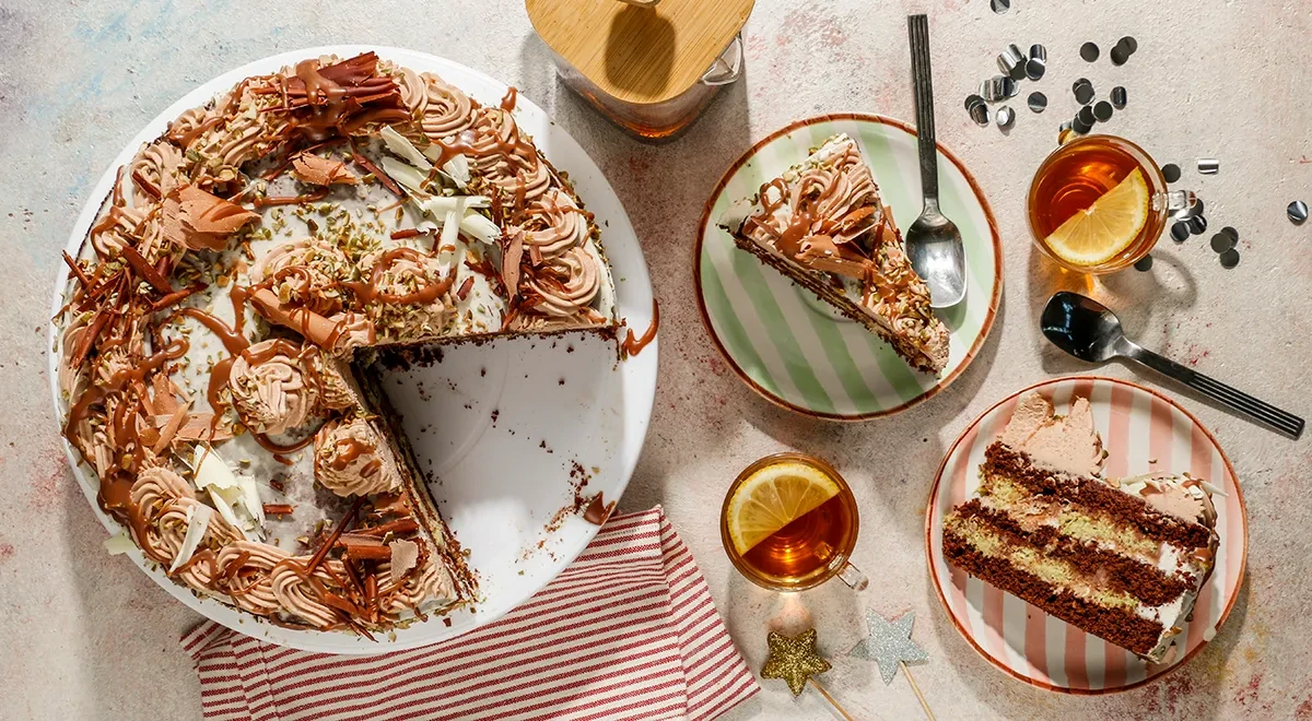 Торт «Дубайский шоколад»