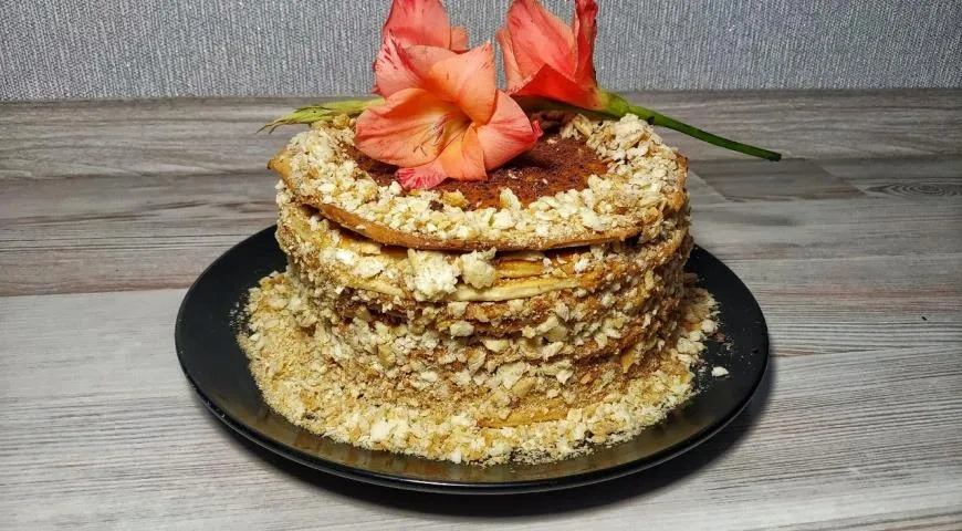 Торт слоеный «Микадо»