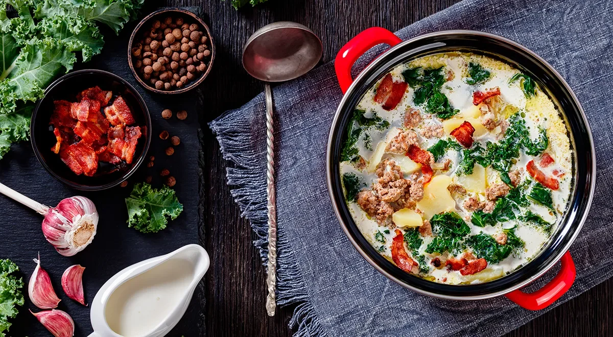 Тосканский суп с фаршем