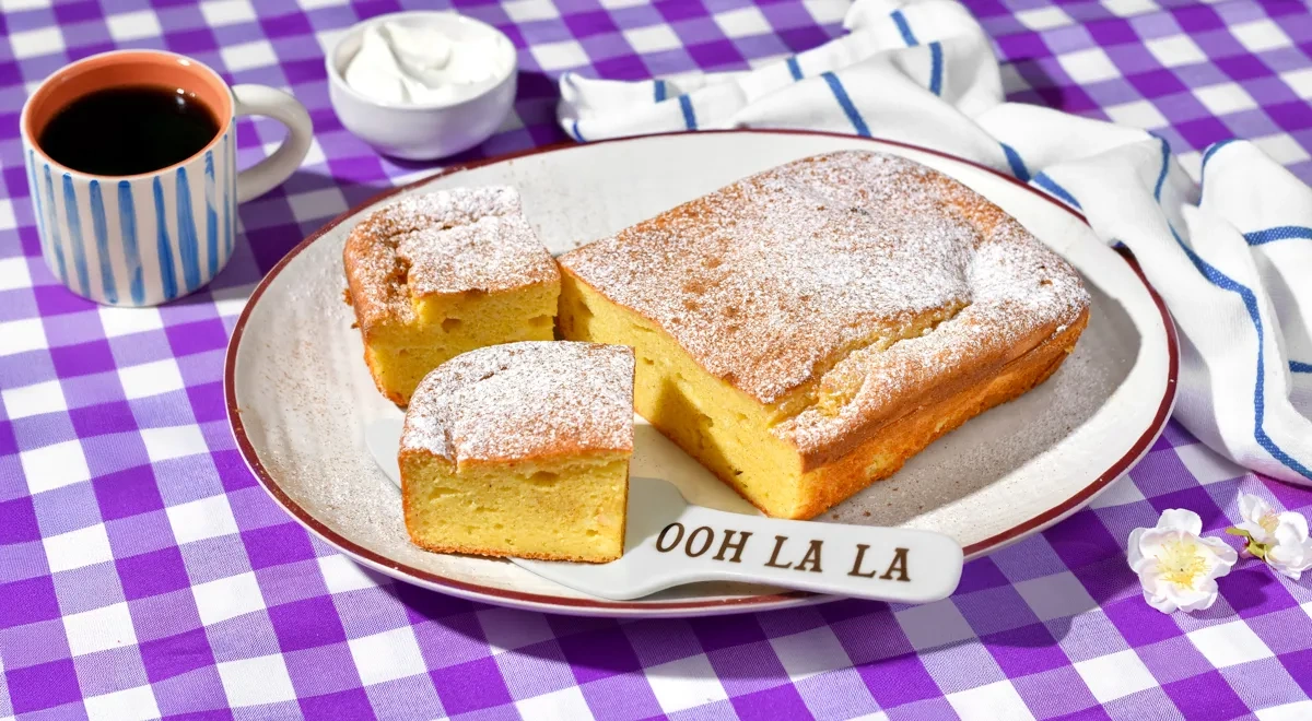 Творожная запеканка с кукурузной мукой