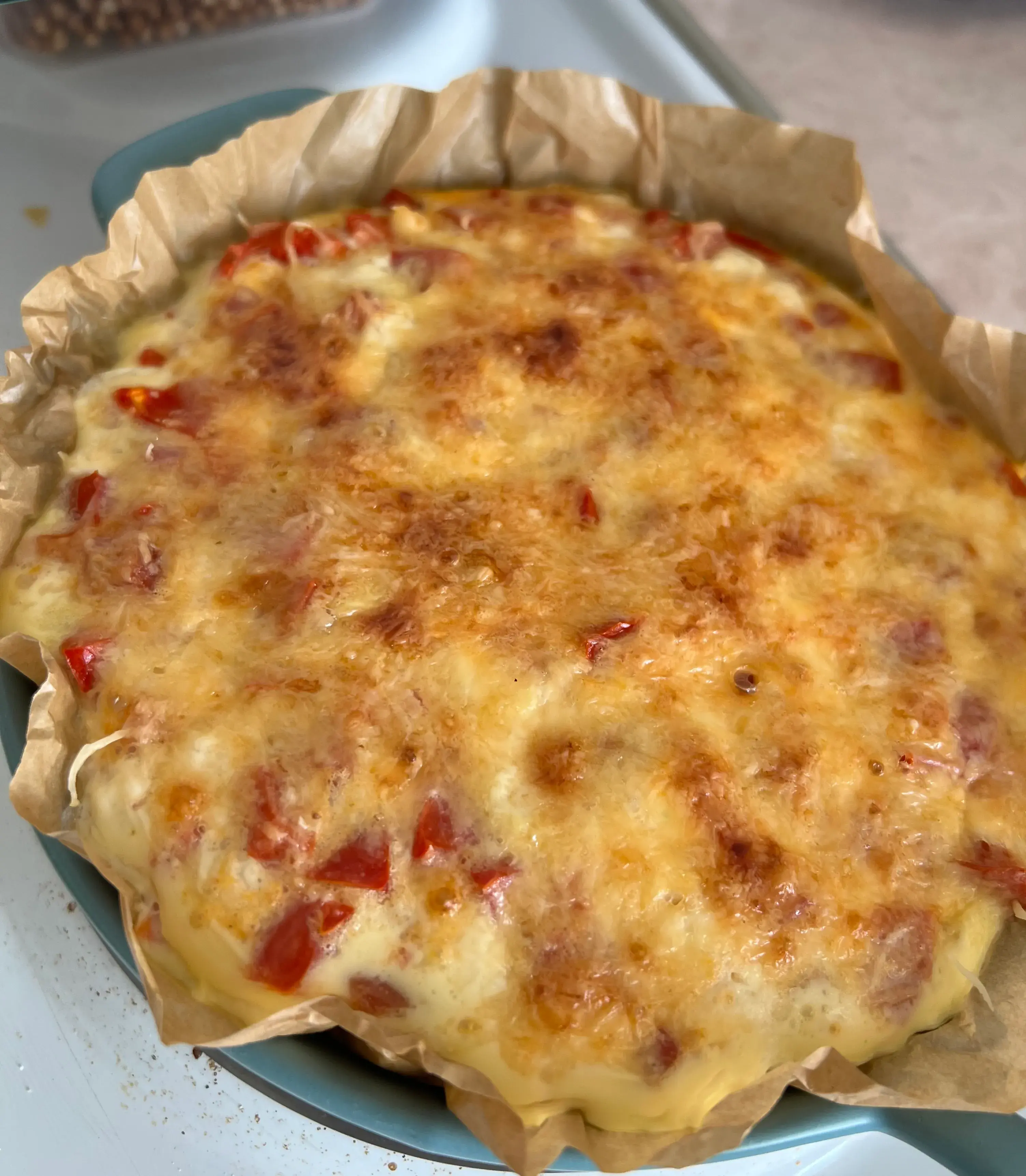 Творожный омлет