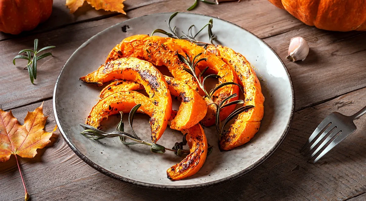 Тыква в аэрогриле