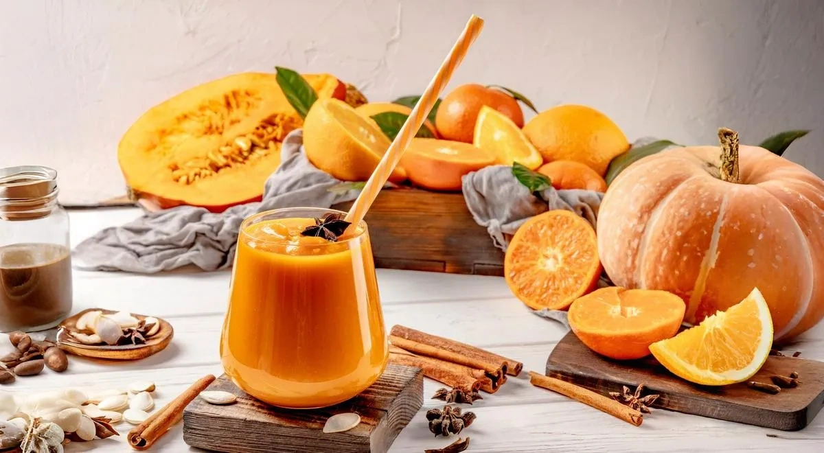 Тыквенный сок с апельсином
