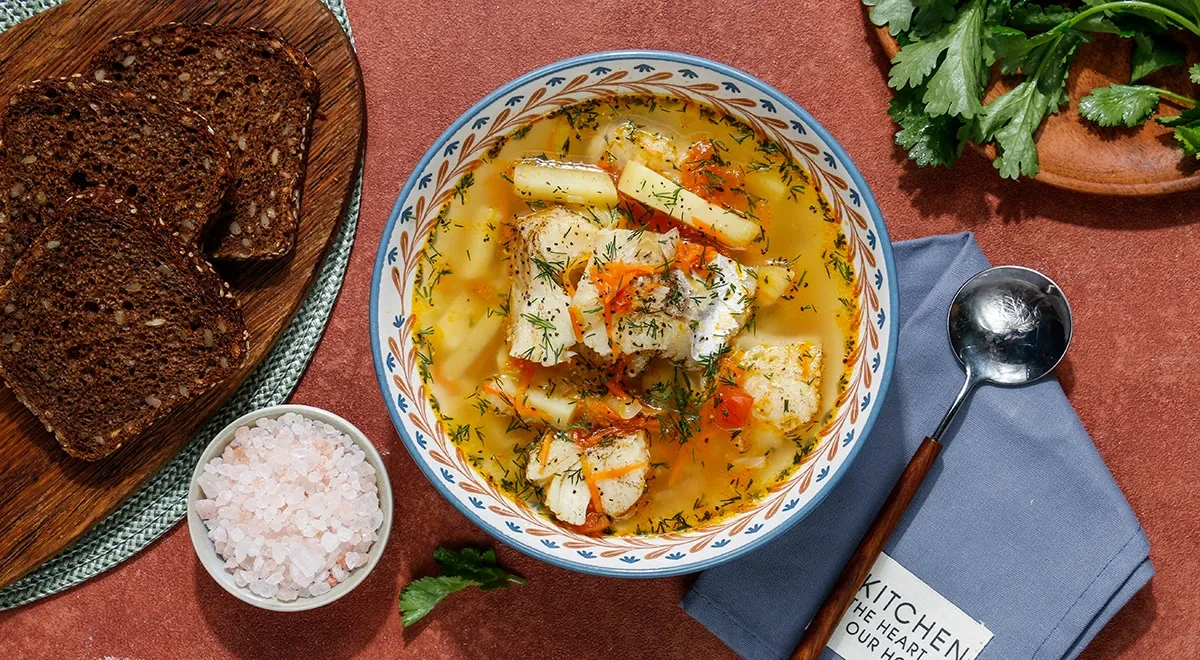 Уха из трески