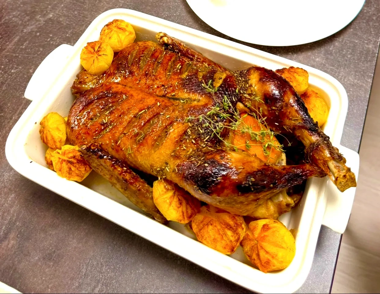 Утка с апельсинами