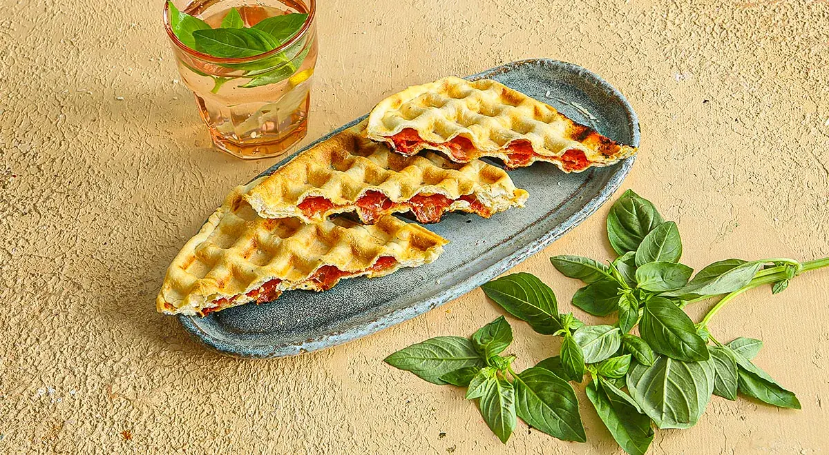 Пицца-вафли