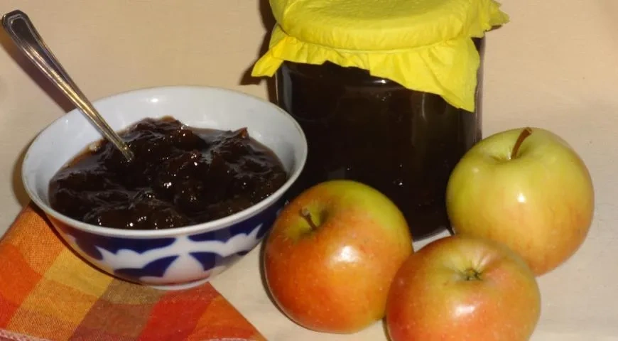 Варенье из яблок и белых слив