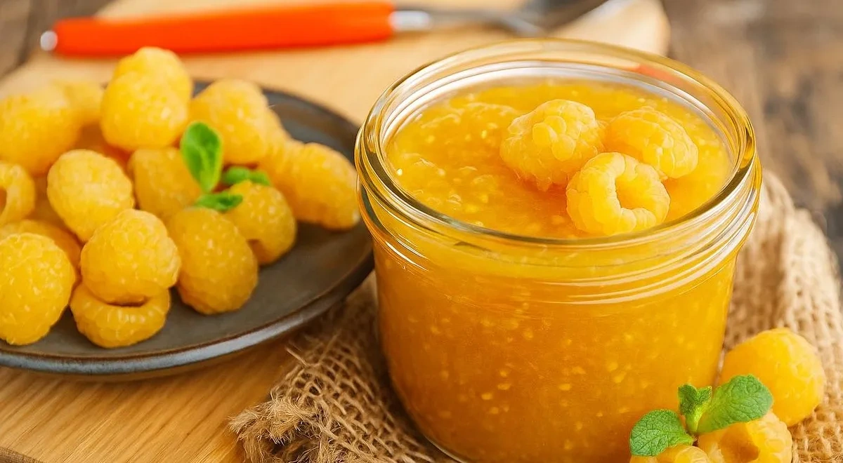 Варенье из желтой малины