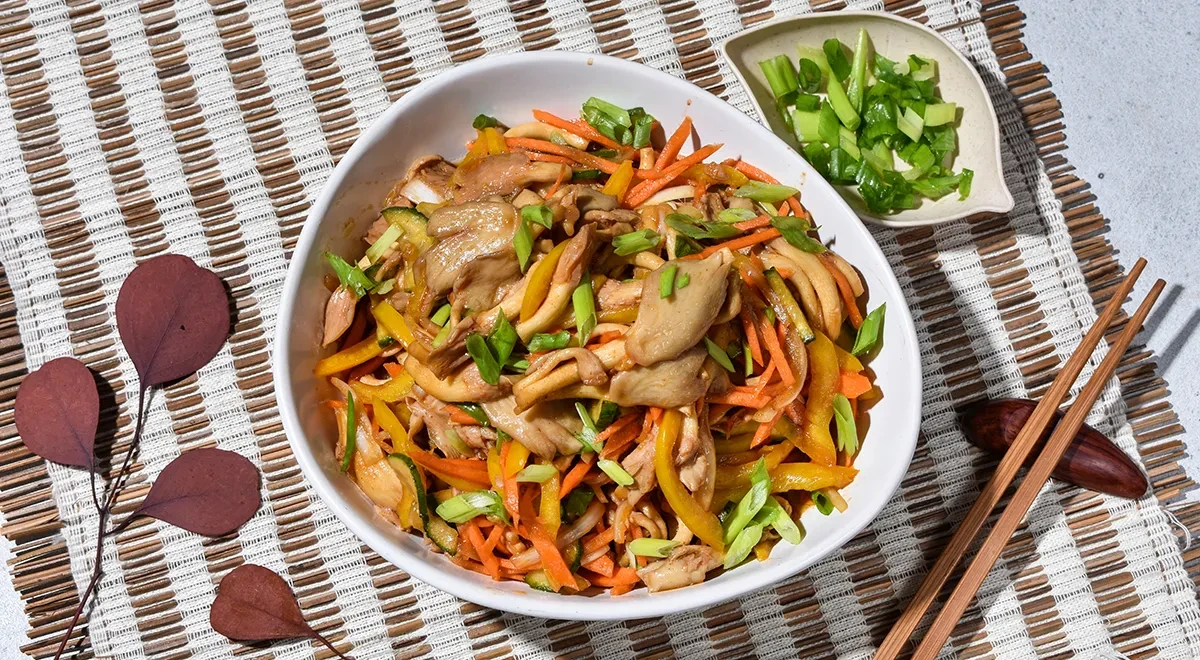 Вешенки по-корейски