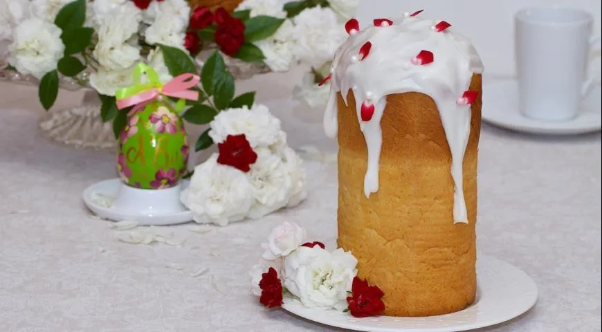 Влажный кулич