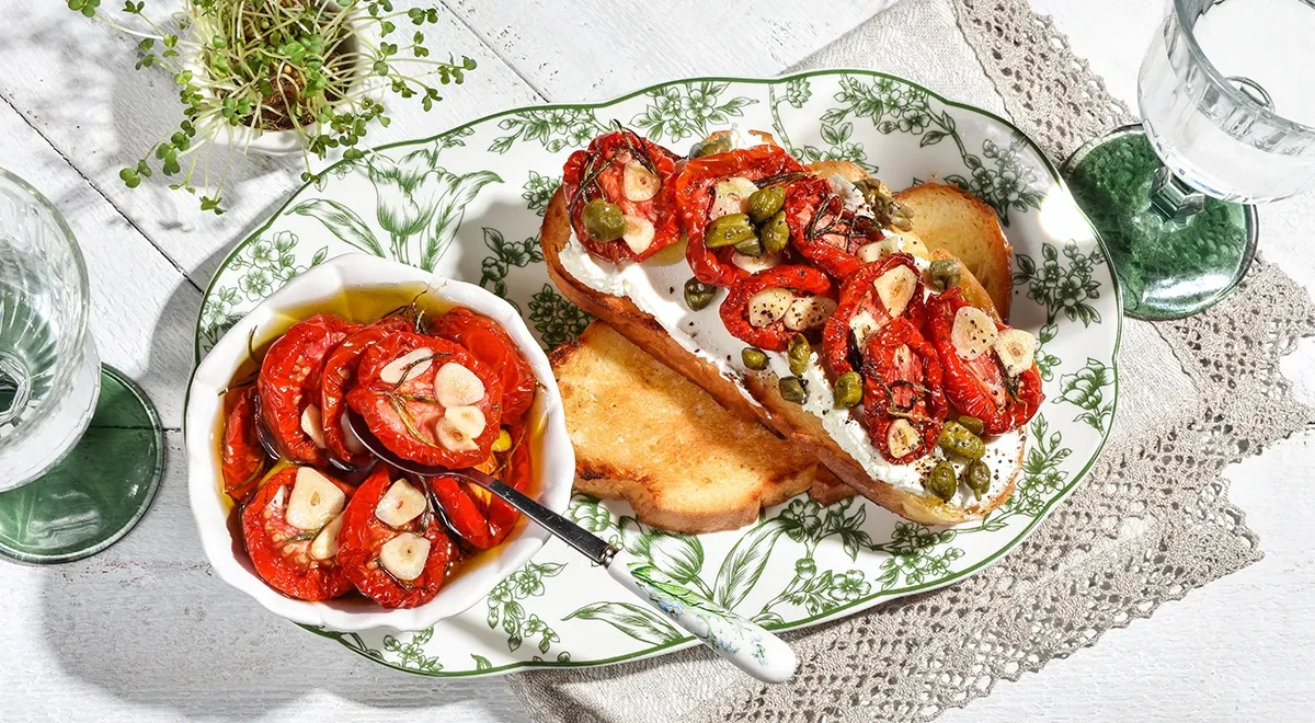 Вяленые помидоры в сушилке