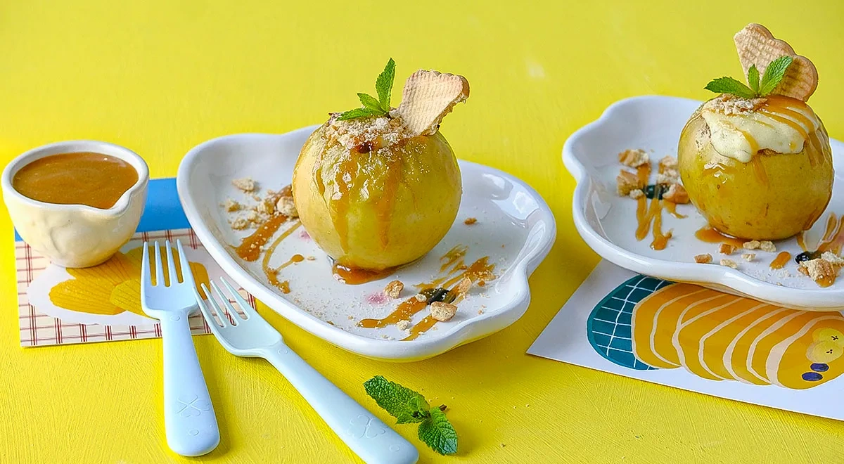 Запеченные яблоки