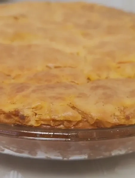 Заливной пирог с капустой