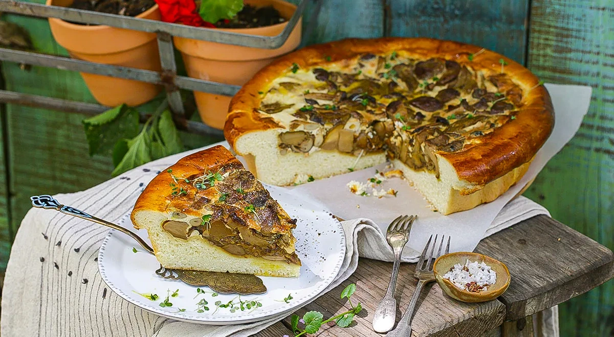 Обабник, Грибной пирог