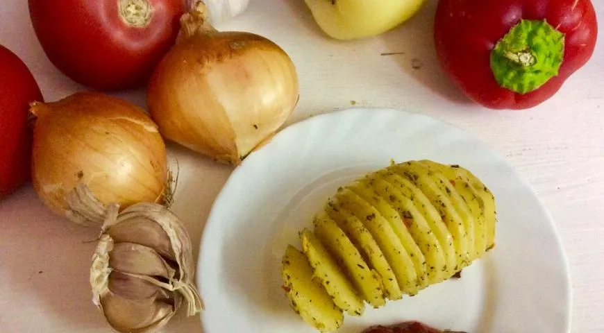 Запечённый картофель