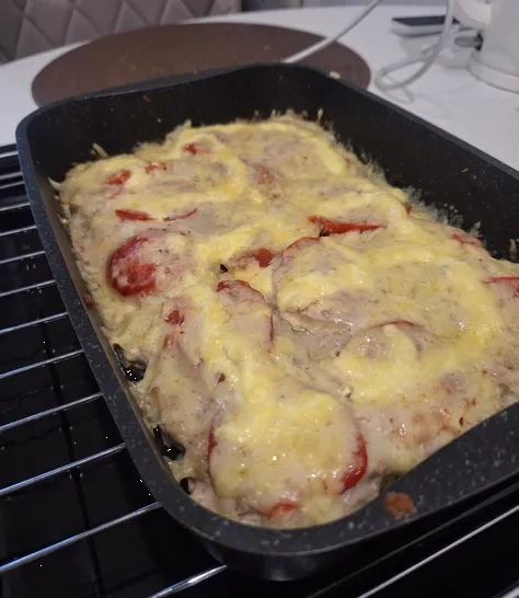 Запеканка с мясом