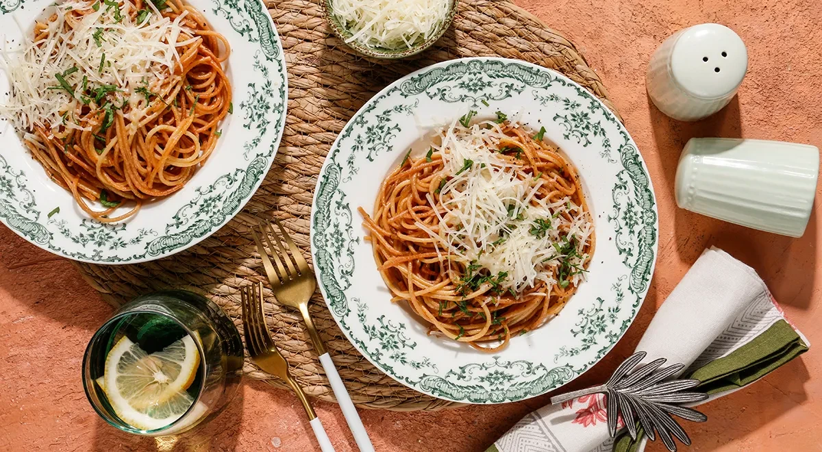 Жареные спагетти