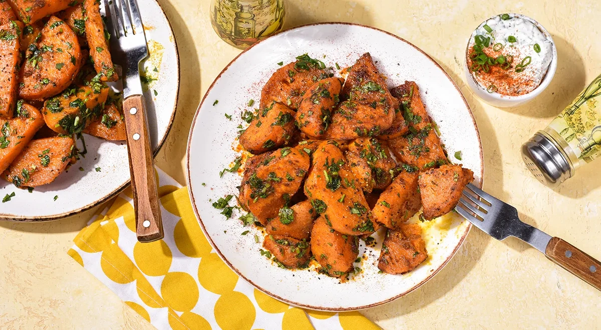 Жареный батат