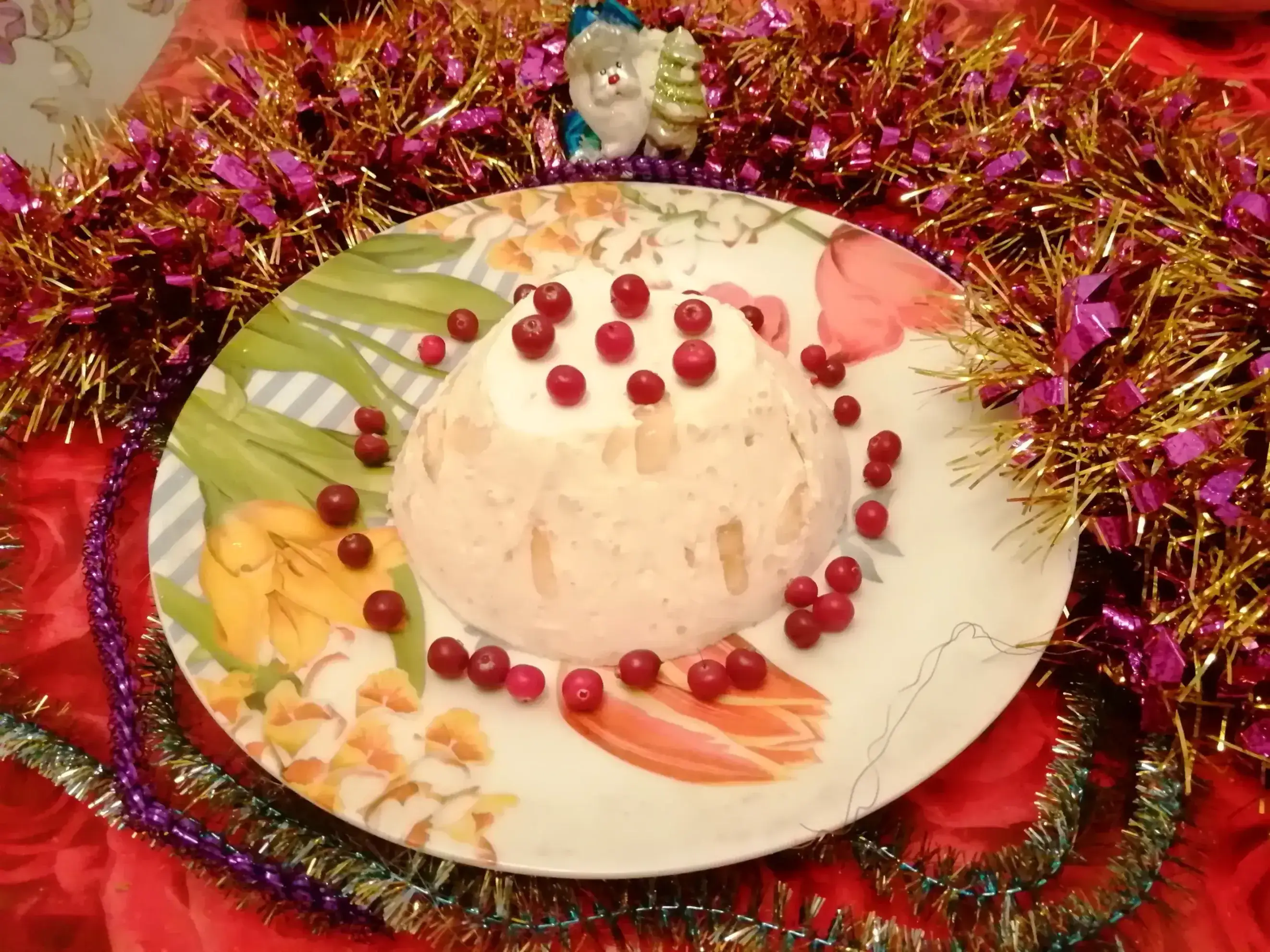 Желе банановое