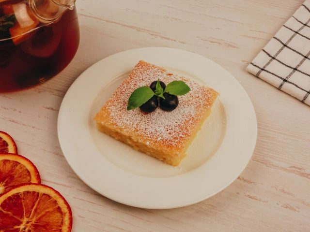 Апельсиновый бисквит