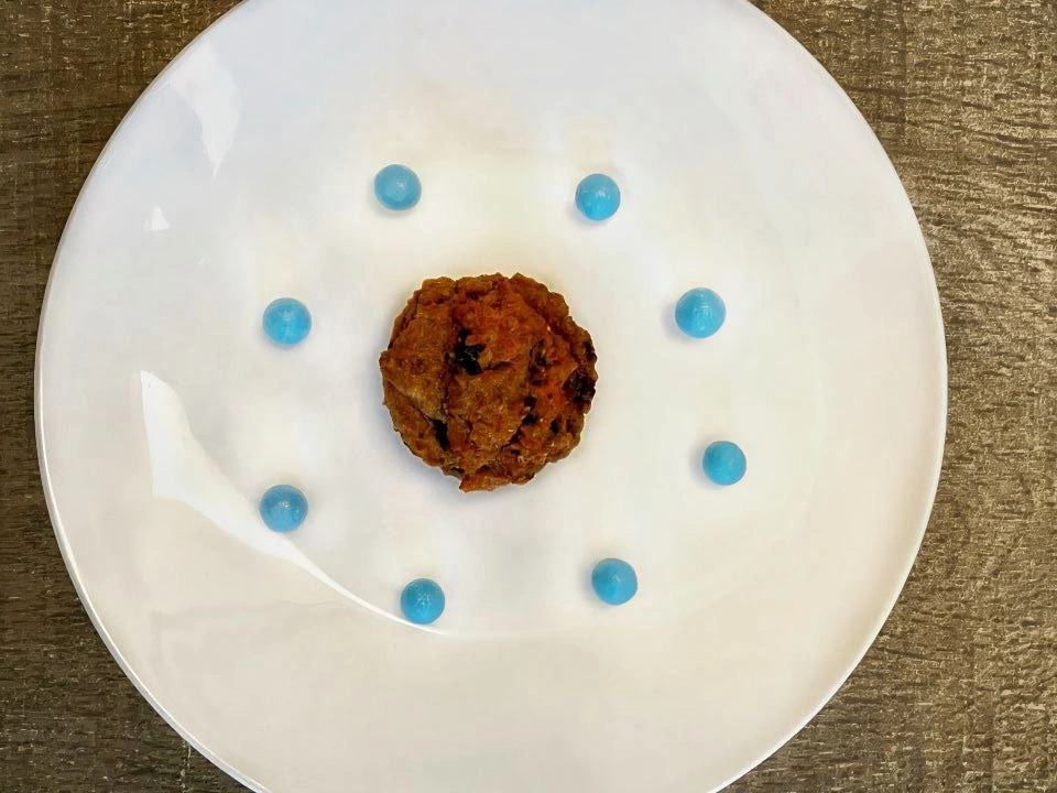 Безглютеновые кексы с черносливом и отрубями