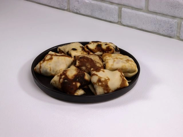 Блинчики с мясом