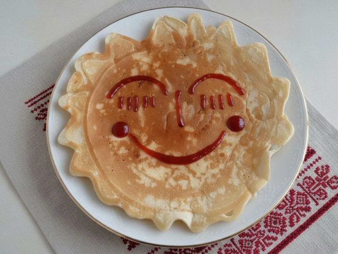 Блины из кислого молока, как у бабушки