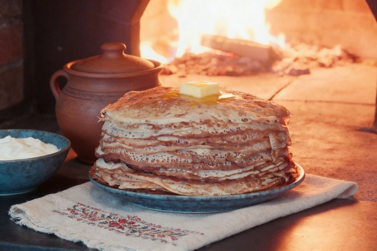 Блины с дырочками от шеф-повара