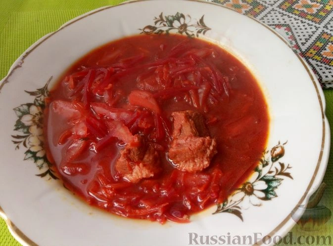 Борщ традиционный