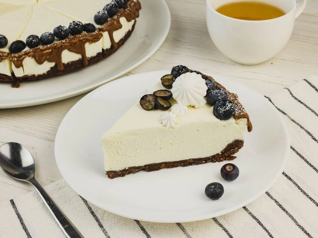 Чизкейк без выпечки с маскарпоне