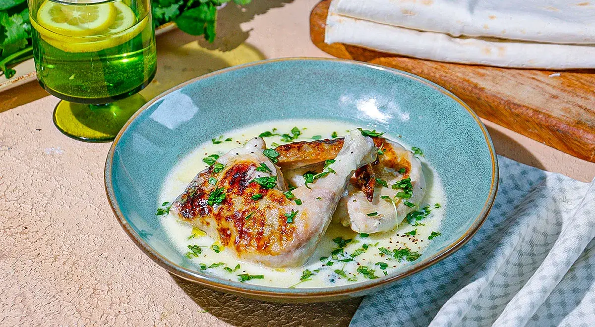 Чкмерули из курицы без сливок