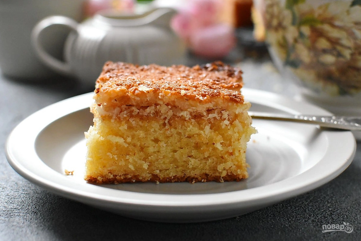 Датский кокосовый пирог