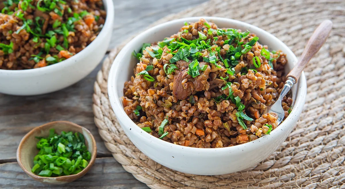 Гречка по-царски