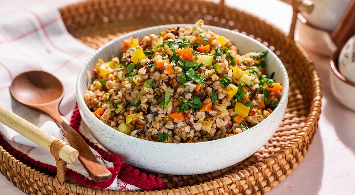 Гречка в аэрогриле