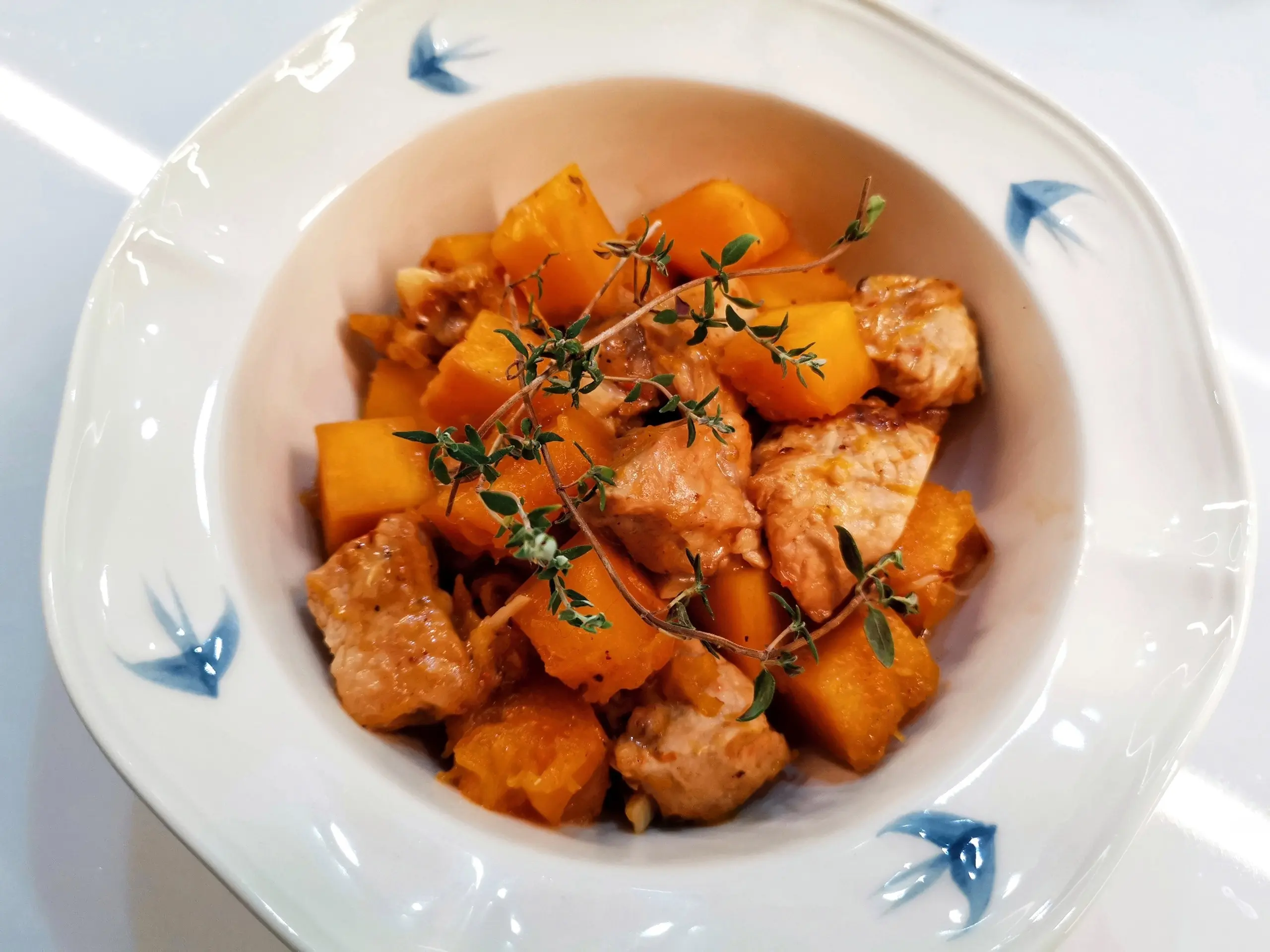 Индейка с тыквой