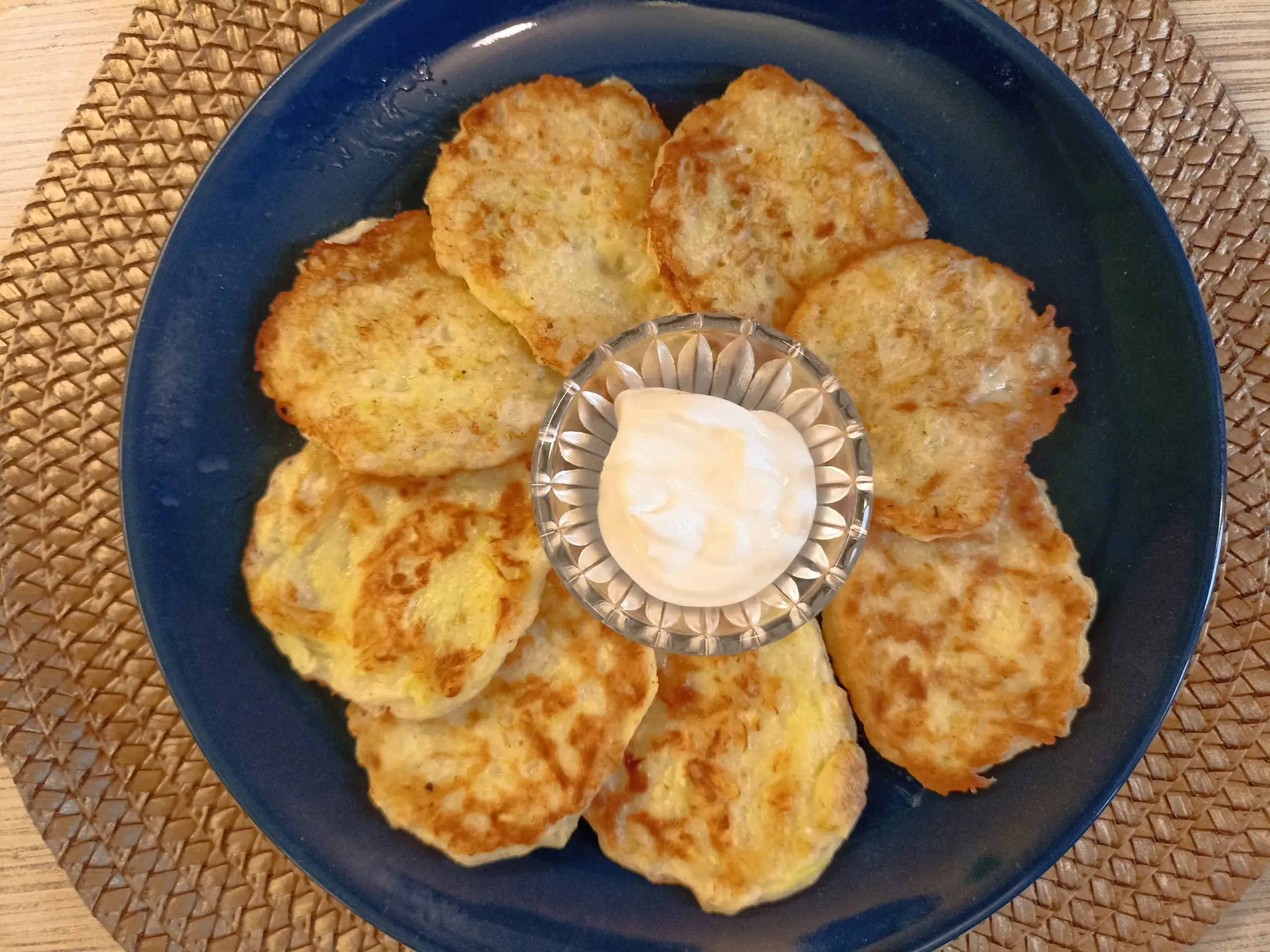 Кабачковые оладьи как у бабушки