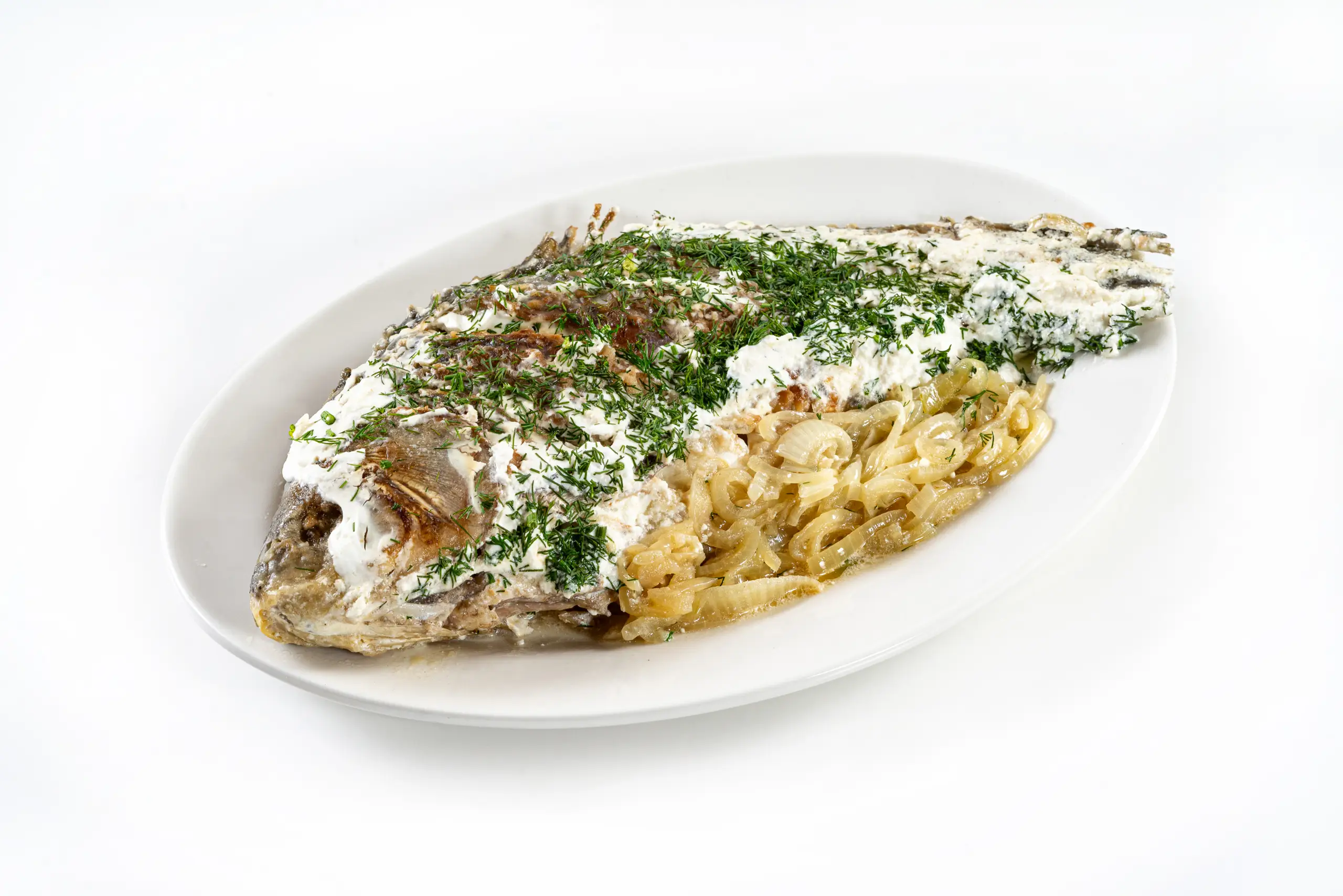 Караси в сметане